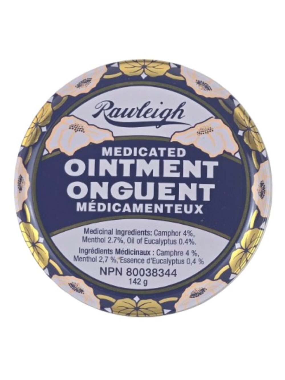 Rawleigh Medicated Ointment Blue Tin 142g NEW